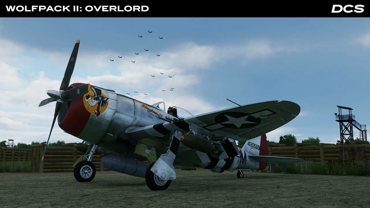 DCS: P-47D Wolfpack II Overlord Campaign Screenshot 17