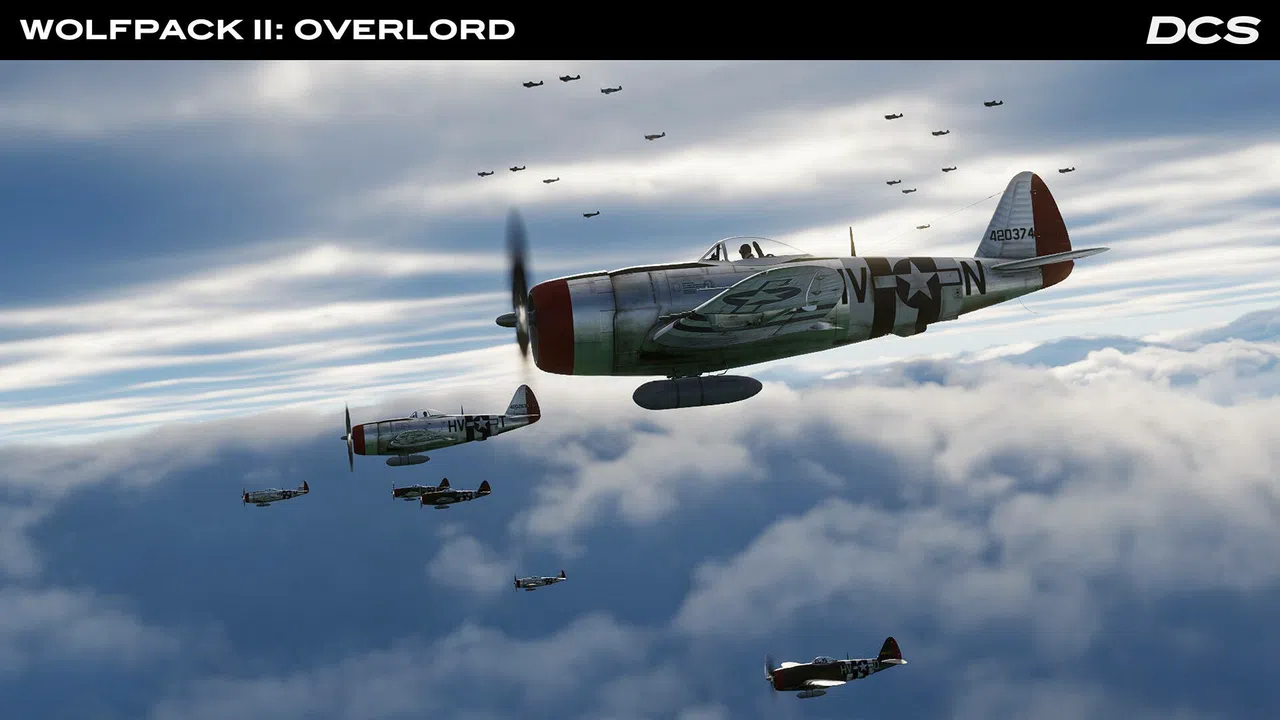 DCS: P-47D Wolfpack II Overlord Campaign Screenshot 1