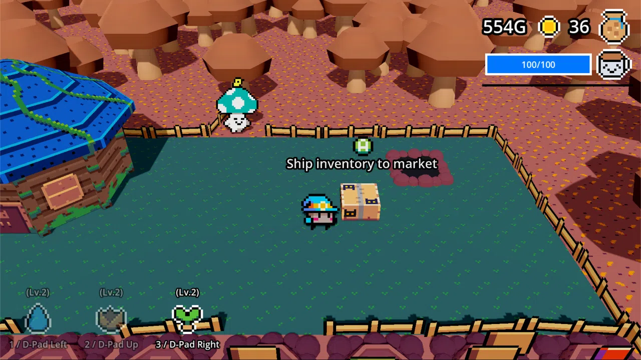 The Smol Mushroomancer Screenshot 1