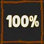 100% icon