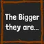 The bigger they are... icon