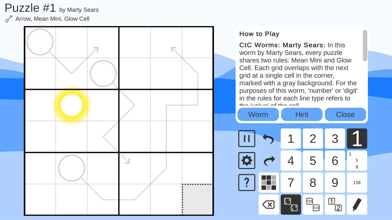 Cracking the Cryptic - The Sudoku Worm of Marty Sears Screenshot 0