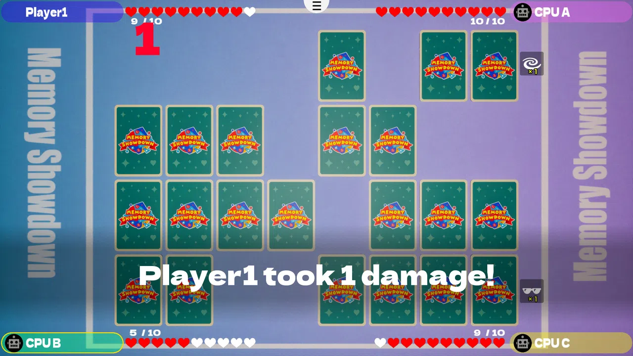 Memory Showdown Screenshot 2