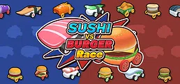 SUSHI vs BURGER Race
