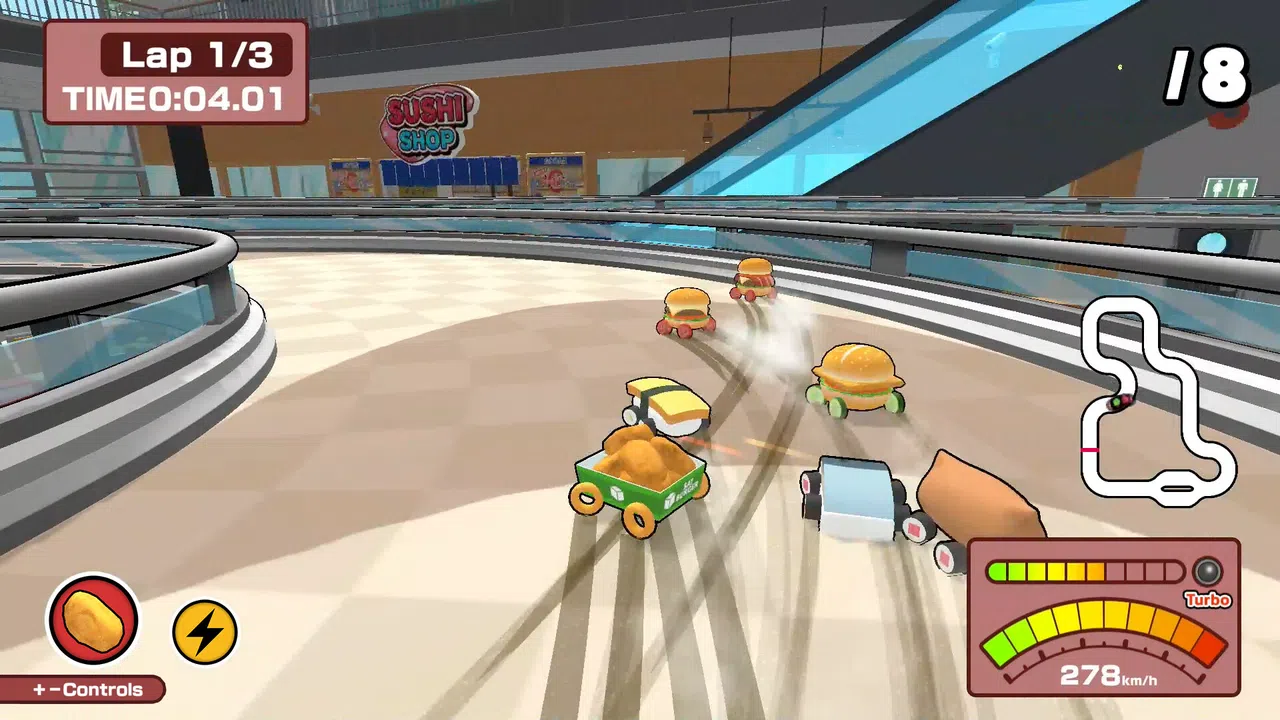 SUSHI vs BURGER Race Screenshot 2