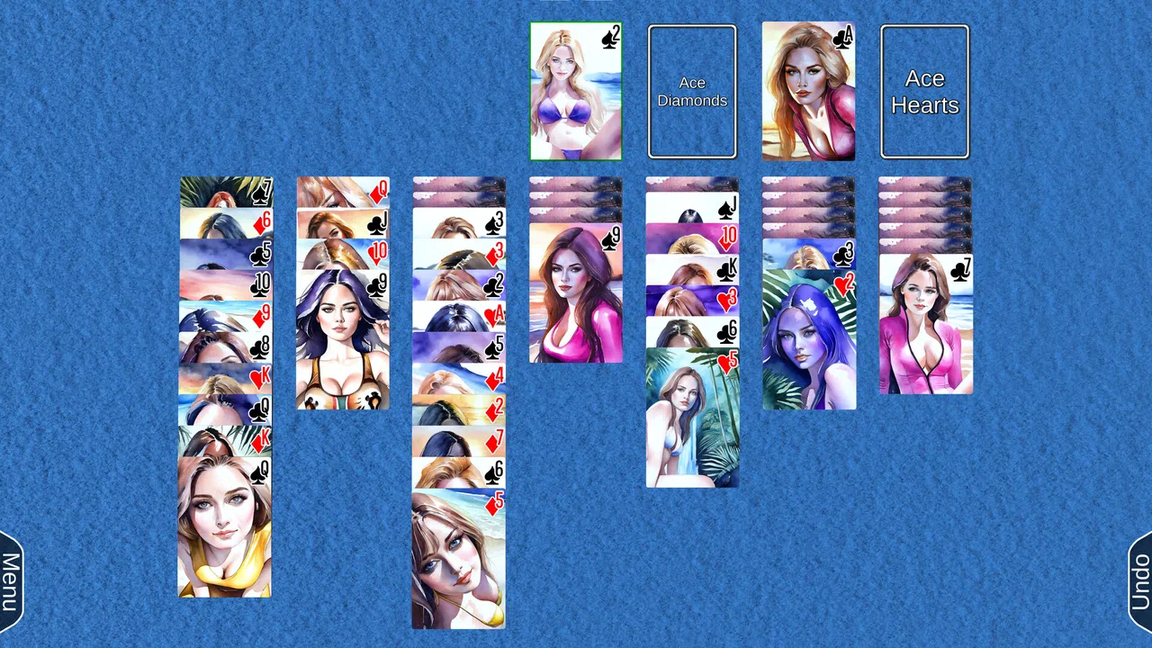 AI Solitaire - Sketchy Ladies Screenshot 17