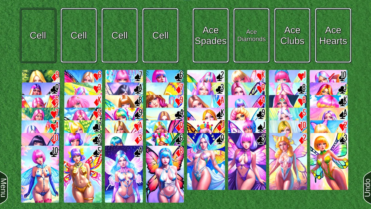 AI Solitaire - Sketchy Ladies Screenshot 8