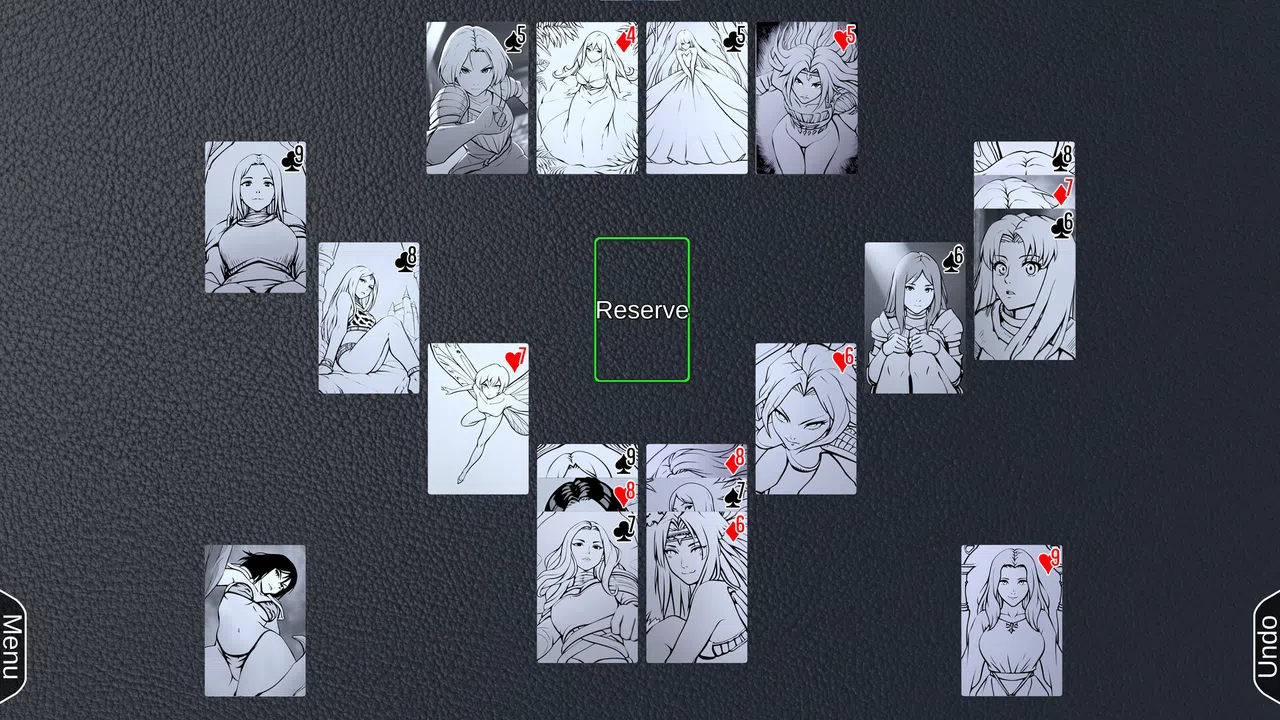AI Solitaire - Sketchy Ladies Screenshot 11