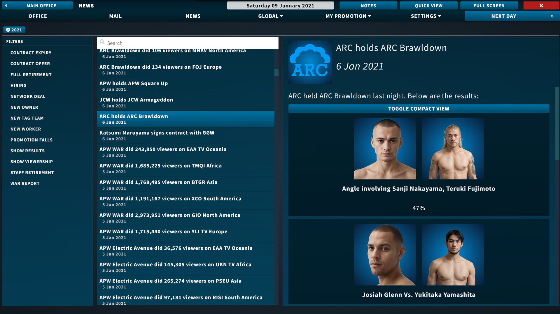 Pro Wrestling Sim Screenshot 6