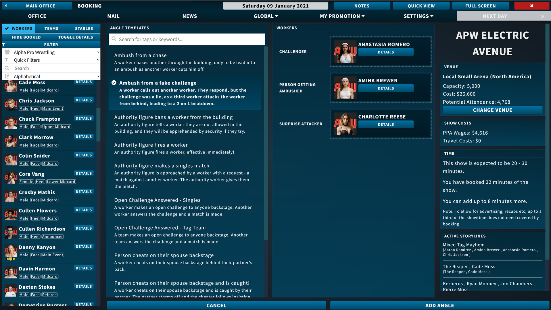 Pro Wrestling Sim Screenshot 7