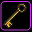 You've got a golden key! icon