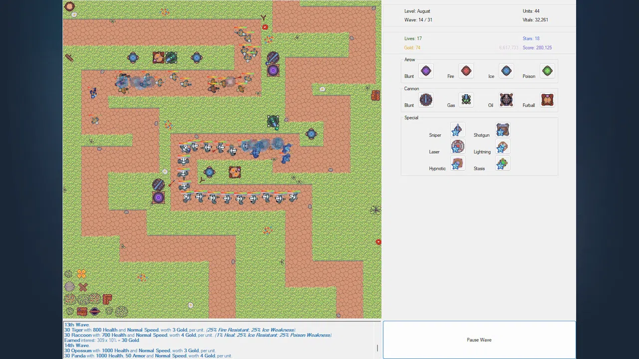 Fluffy Tower Defense Screenshot 2