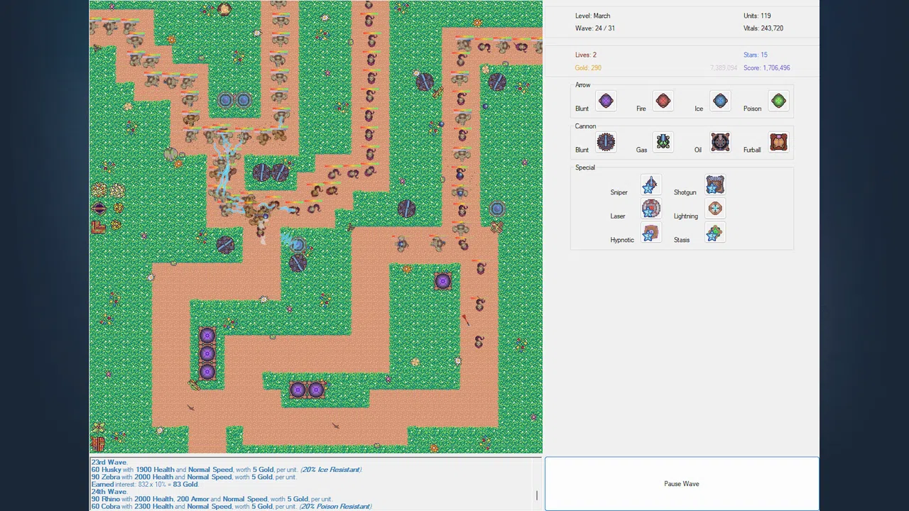 Fluffy Tower Defense Screenshot 12