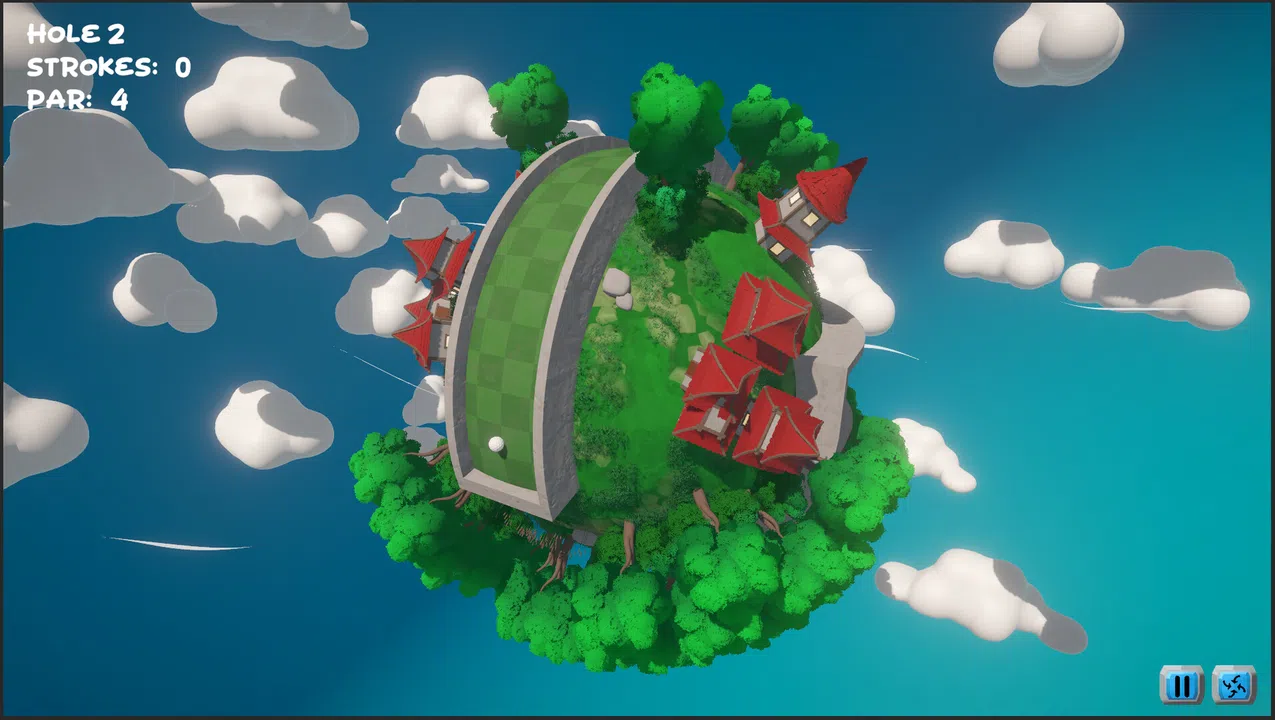 Putt It In Orbit Screenshot 1