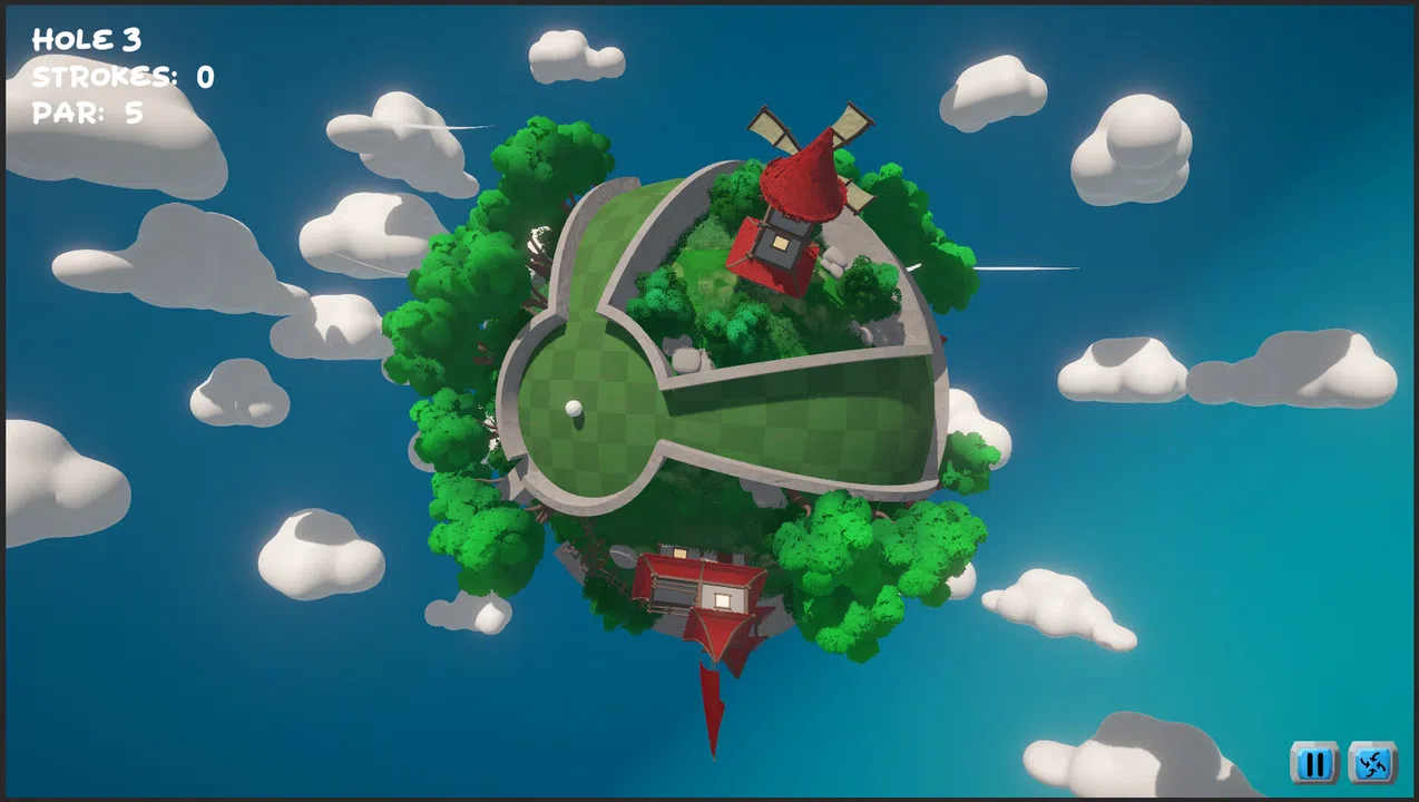 Putt It In Orbit Screenshot 0