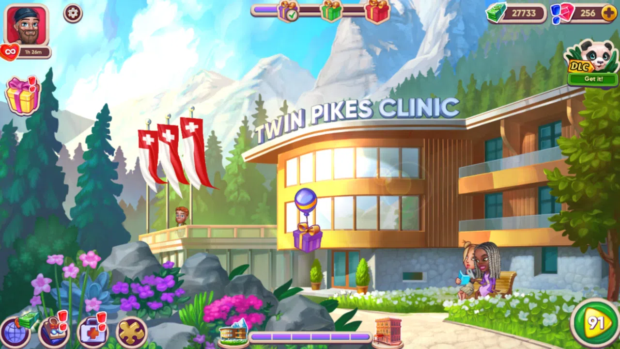 Doctor Dash ASMR Hospital - Gift from Panda Screenshot 1