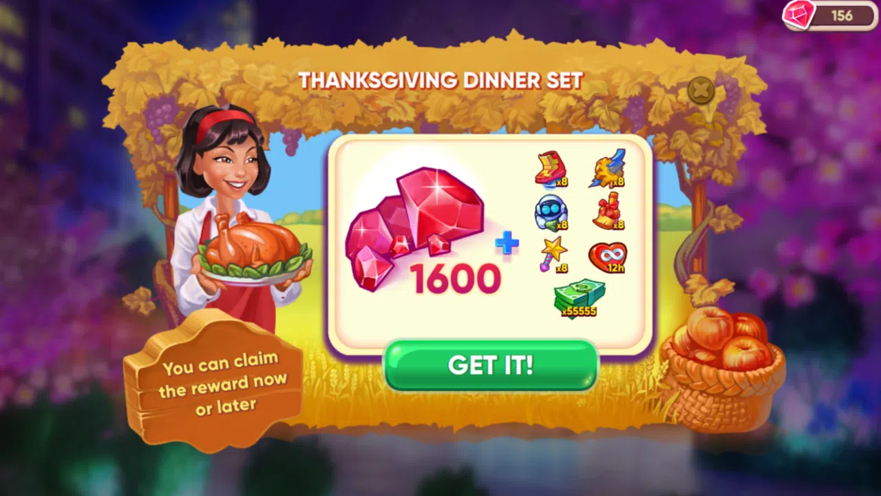 Doctor Dash ASMR Hospital - Thanksgiving Dinner Set Screenshot 0