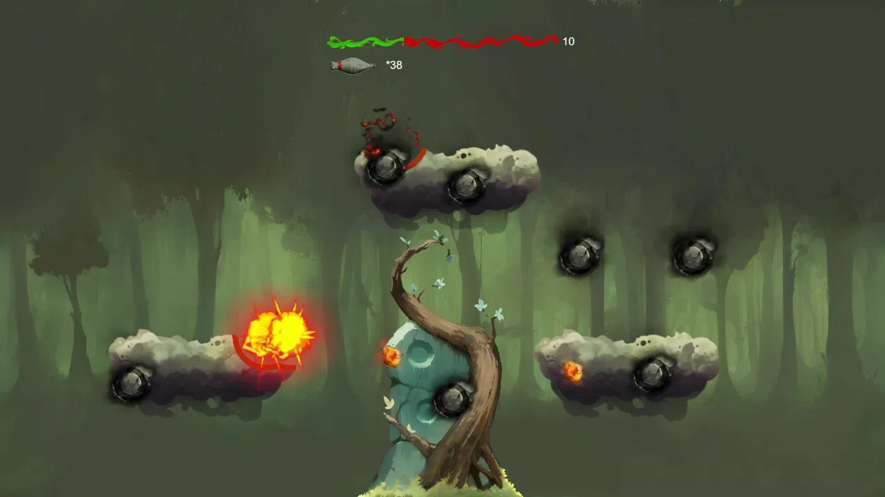 Bouncing Missile Screenshot 1