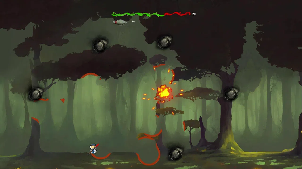 Bouncing Missile Screenshot 0