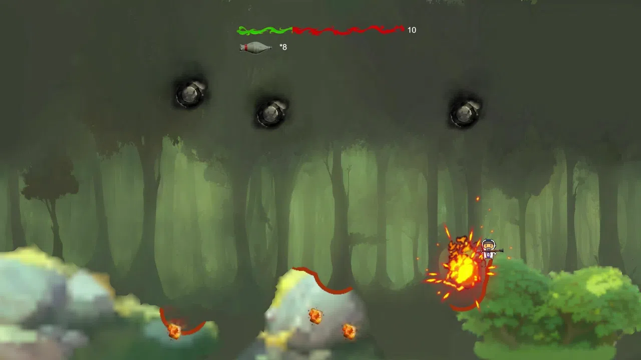 Bouncing Missile Screenshot 2