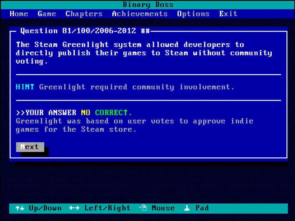 Binary Boss Screenshot 1