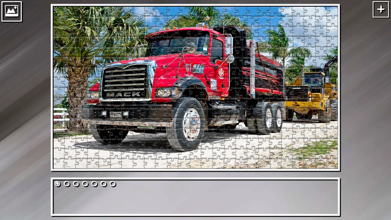 Super Jigsaw Puzzle: Generations - Trucks Screenshot 0