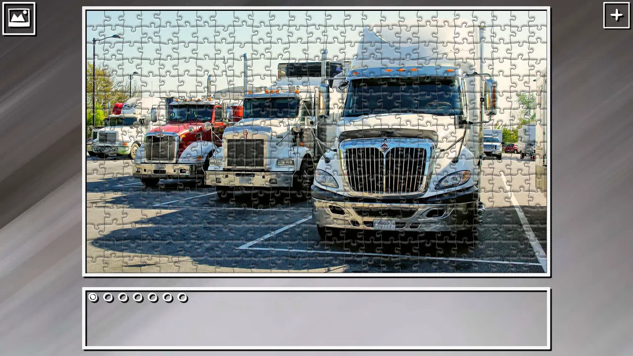 Super Jigsaw Puzzle: Generations - Trucks Screenshot 2