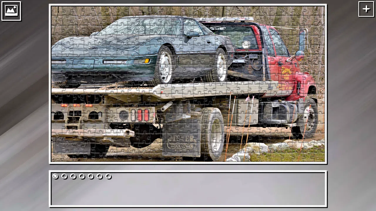 Super Jigsaw Puzzle: Generations - Trucks Screenshot 4