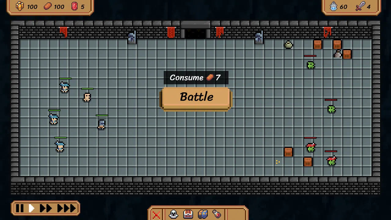 Dungeon Fight Tactics Screenshot 0