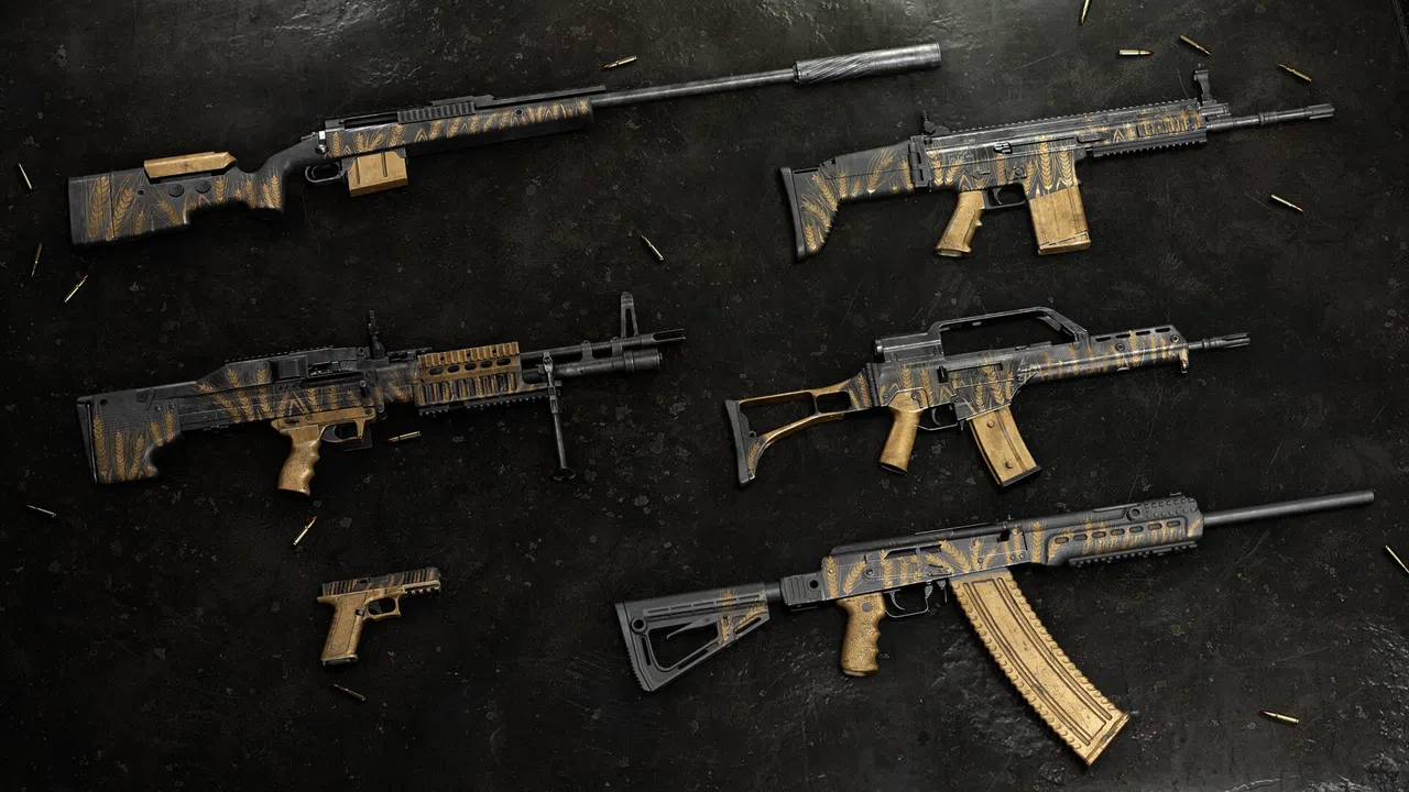 Insurgency: Sandstorm -  Wheat Weapon Skin Set Screenshot 1