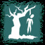 Completed stage Screaming hanged men icon