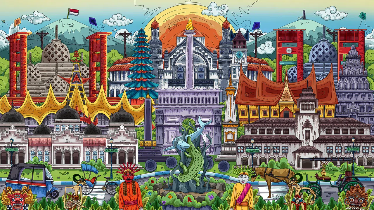 100 Indonesia Cats - Artbook Screenshot 0