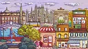 100 Italy Cats - Artbook Screenshot 1