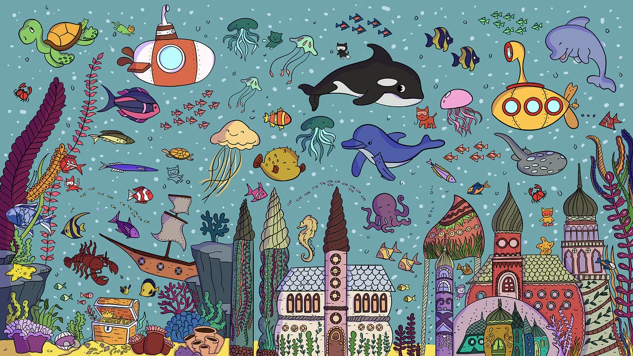 100 Sea Cats - Artbook Screenshot 0