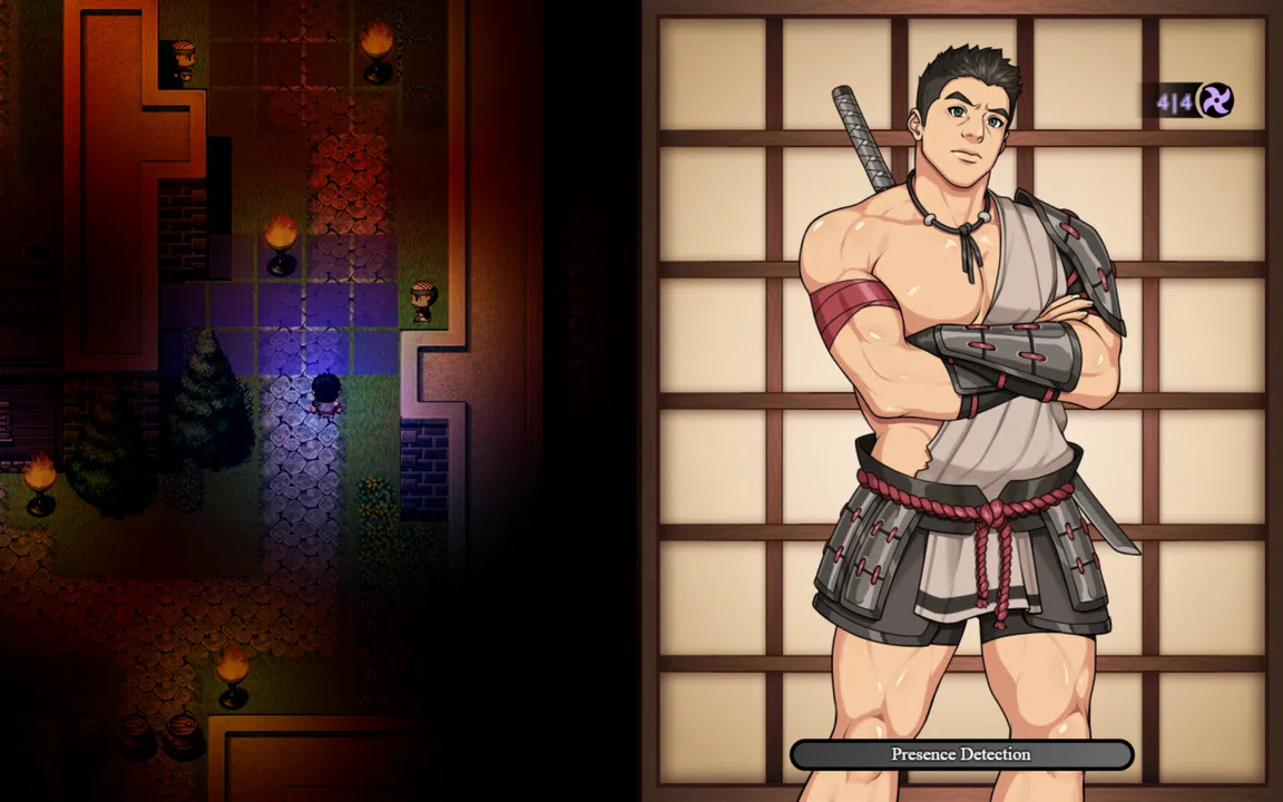 Ryuu's Sin - A Bara Stealth Game Screenshot 1