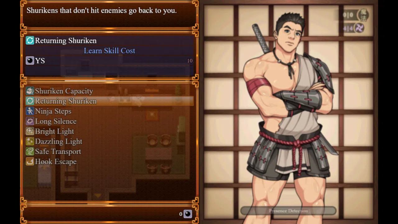 Ryuu's Sin - A Bara Stealth Game Demo Screenshot 4