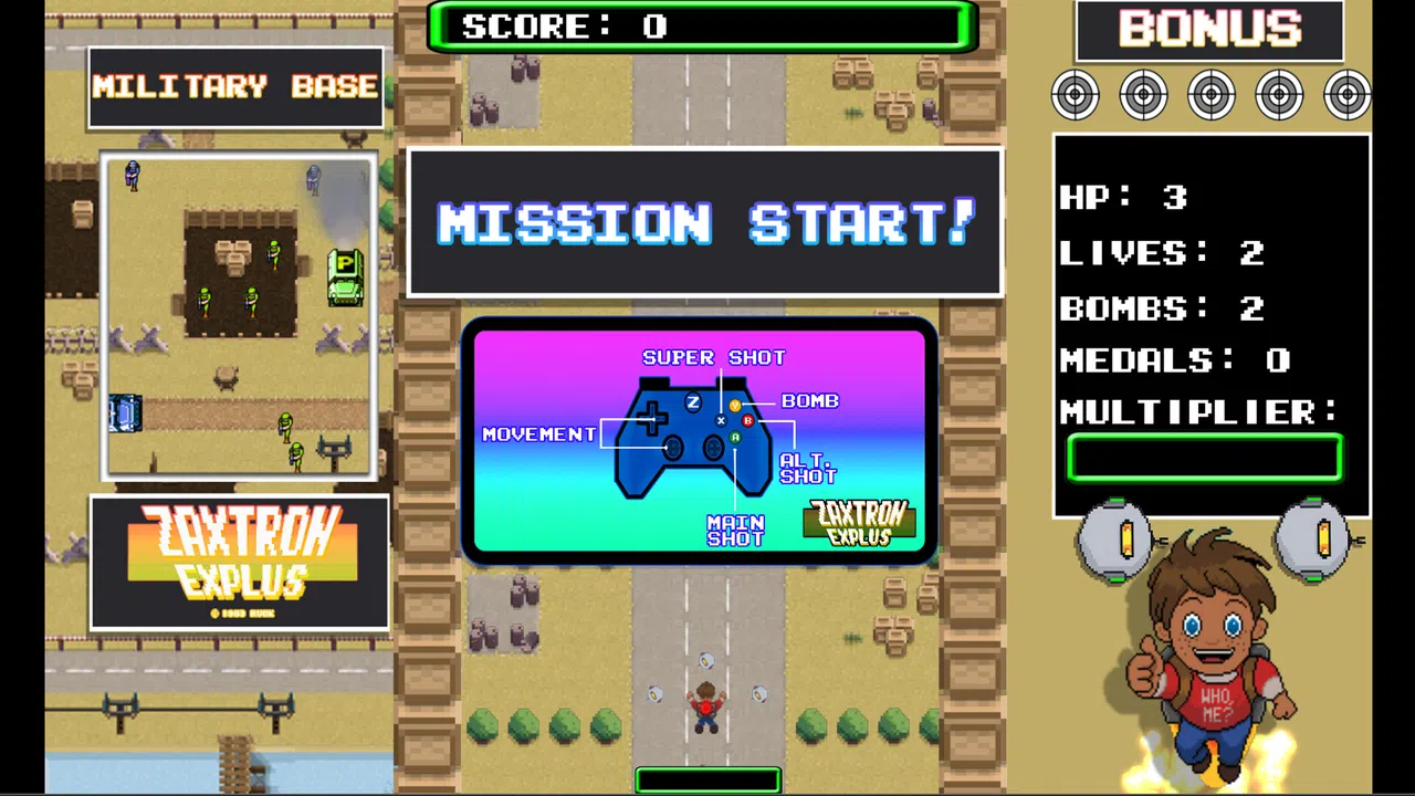 Zaxtron EXPLUS Screenshot 1