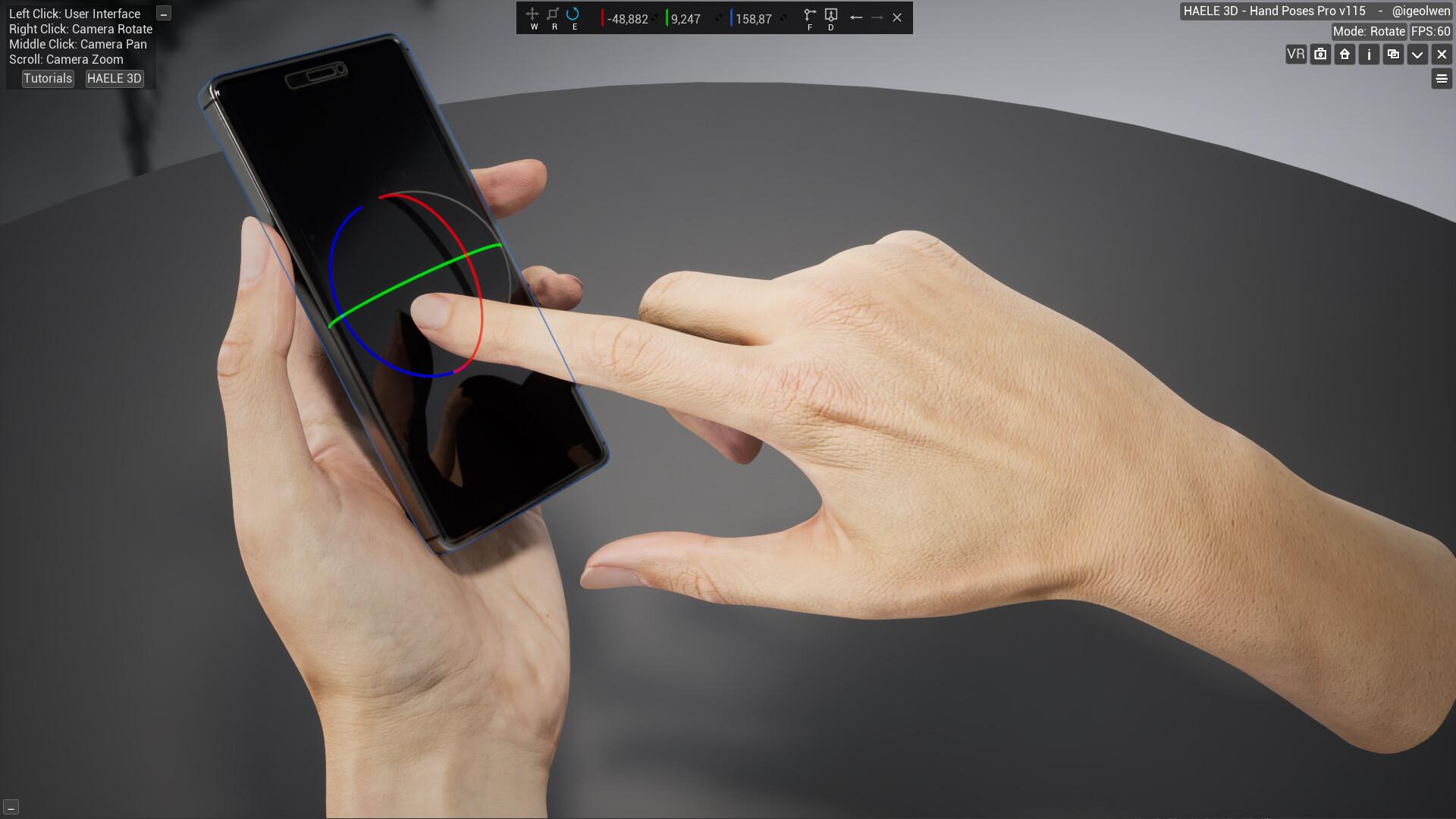 HAELE 3D - Hand Poses Pro - Drawing References Screenshot 15