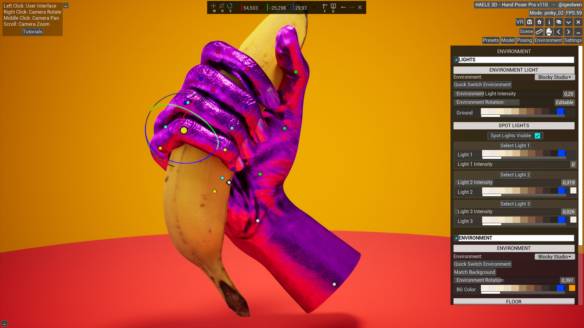 HAELE 3D - Hand Poses Pro - Drawing References Screenshot 21