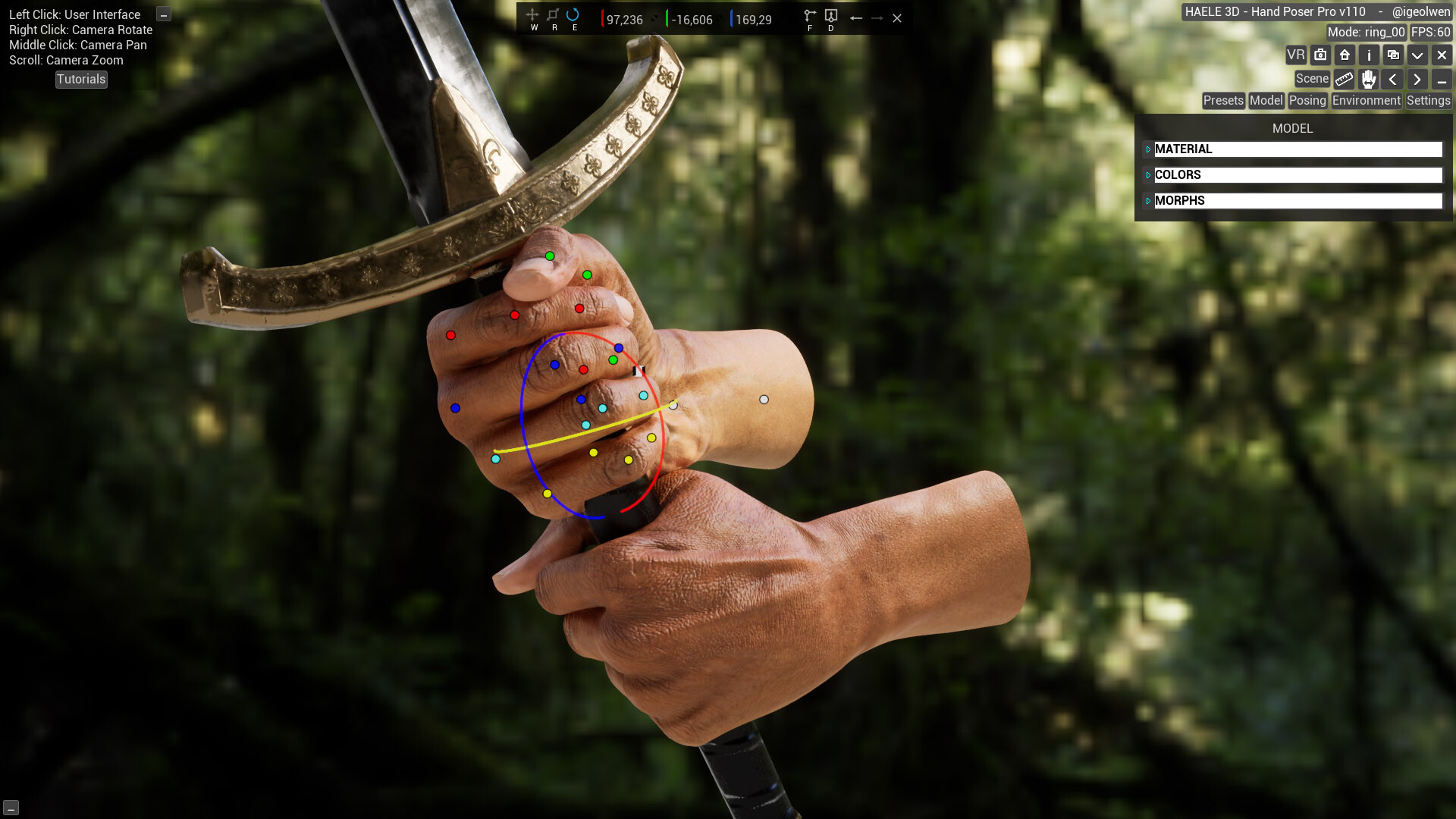 HAELE 3D - Hand Poses Pro - Drawing References Screenshot 23