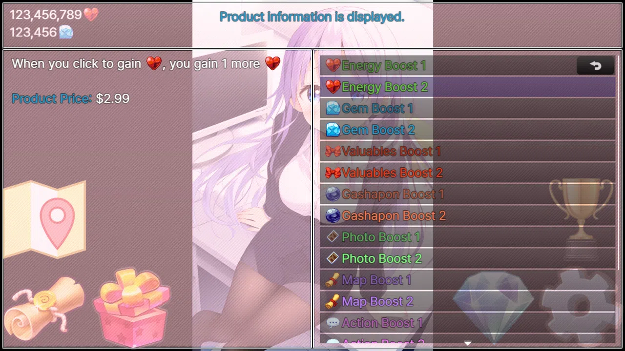 Naomi Clicker Boost DLC vol.2 Screenshot 0