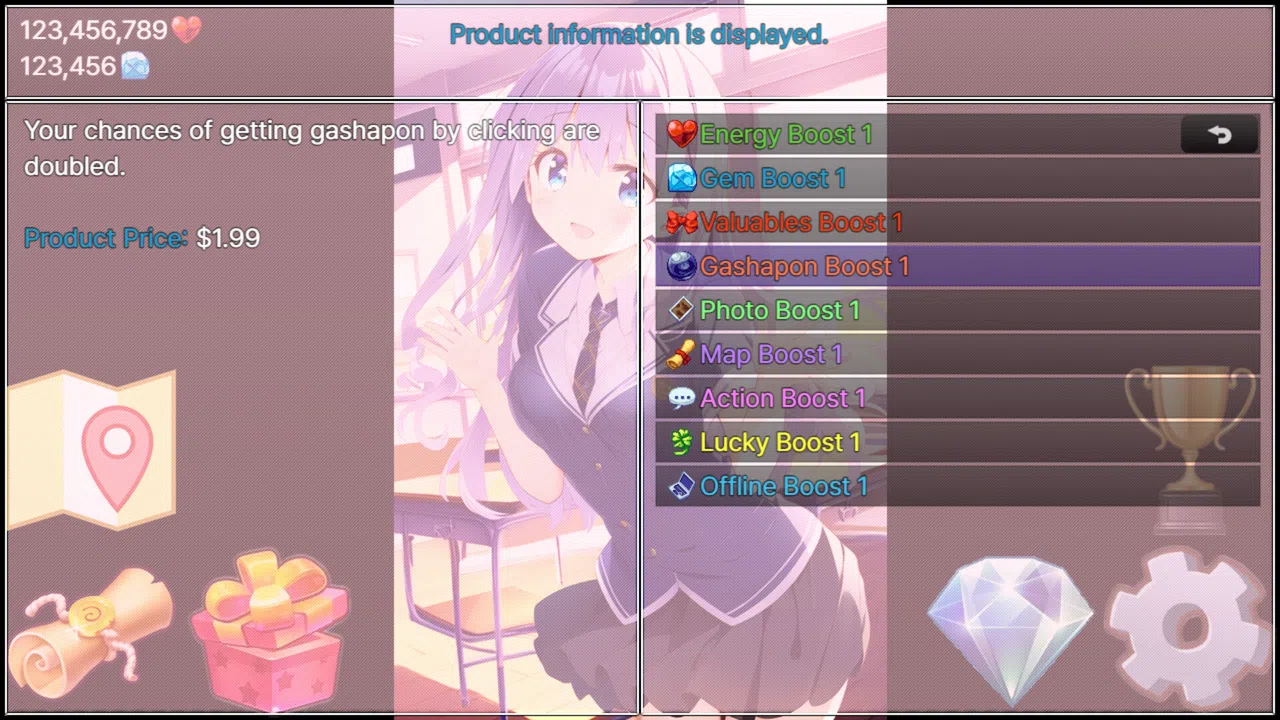 Naomi Clicker Boost DLC vol.1 Screenshot 3