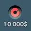 10 000$ icon