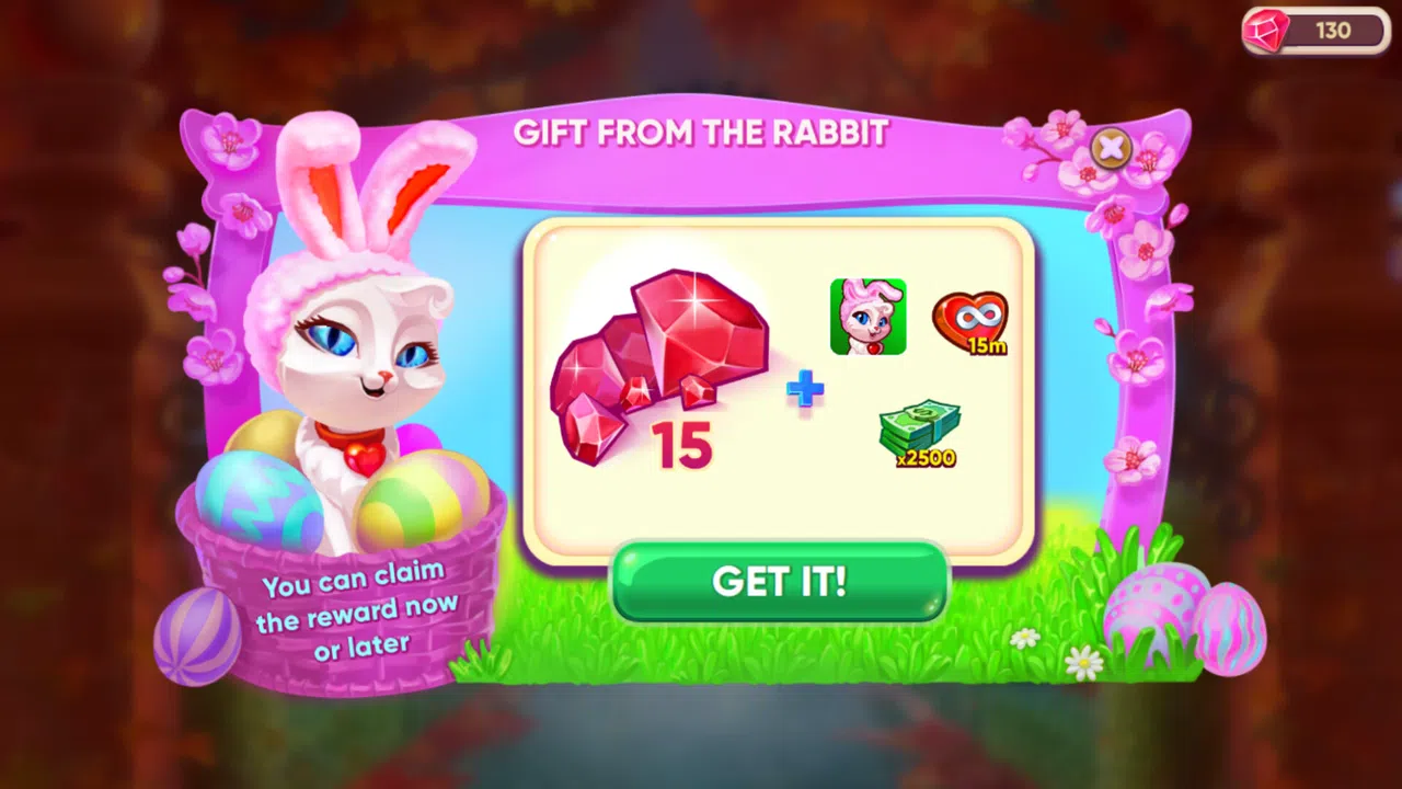 Cafe Dash: Cooking, Diner Game - Gift from the Rabbit Screenshot 0