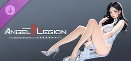 Angel Legion-DLC High-Slit Cheongsam (White)