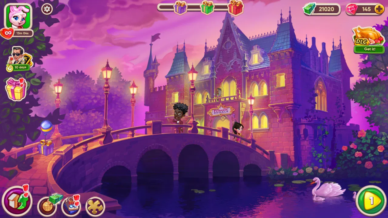Cafe Dash: Cooking, Diner Game - Thanksgiving Dinner Set Screenshot 1