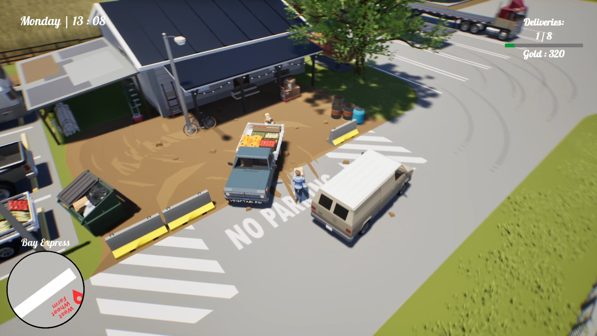 Courier Bay Screenshot 1