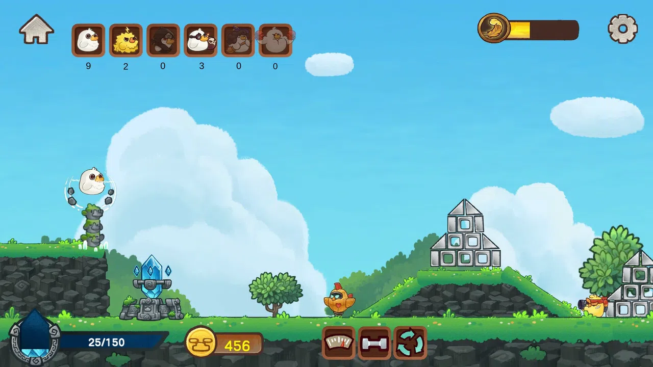 Fowl Brawl: When Chickens Fly Screenshot 1