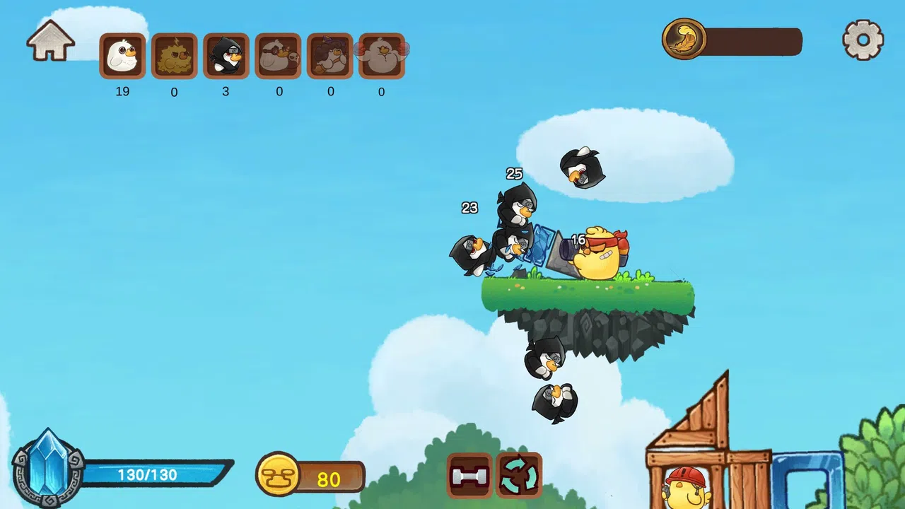 Fowl Brawl: When Chickens Fly Screenshot 7