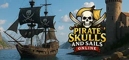 Pirate Skulls and Sails Online
